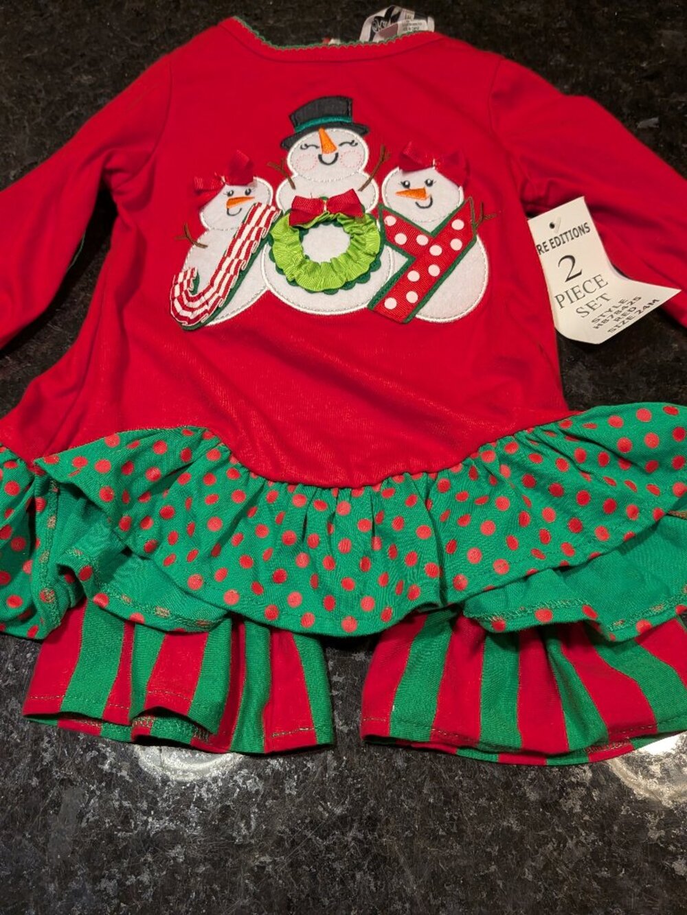Snowman 2 Piece Outfit